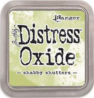 Shabby shutters, Distress, oxide pad, Tim Holtz.